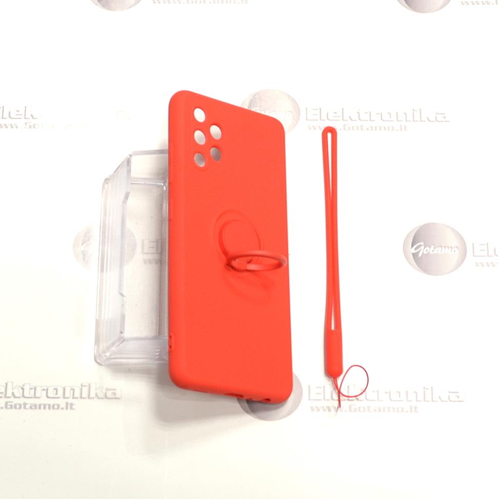 B-Hold dėklas nugarėlė Samsung Galaxy A32 mobiliajam telefonui raudonos spalvos 4 B-Hold dėklas Samsung Galaxy A32 mobiliajam – nuotrauka 4