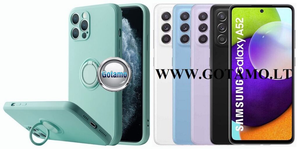 B-Hold dėklas Samsung Galaxy A52s 5G mėtinės spalvos
