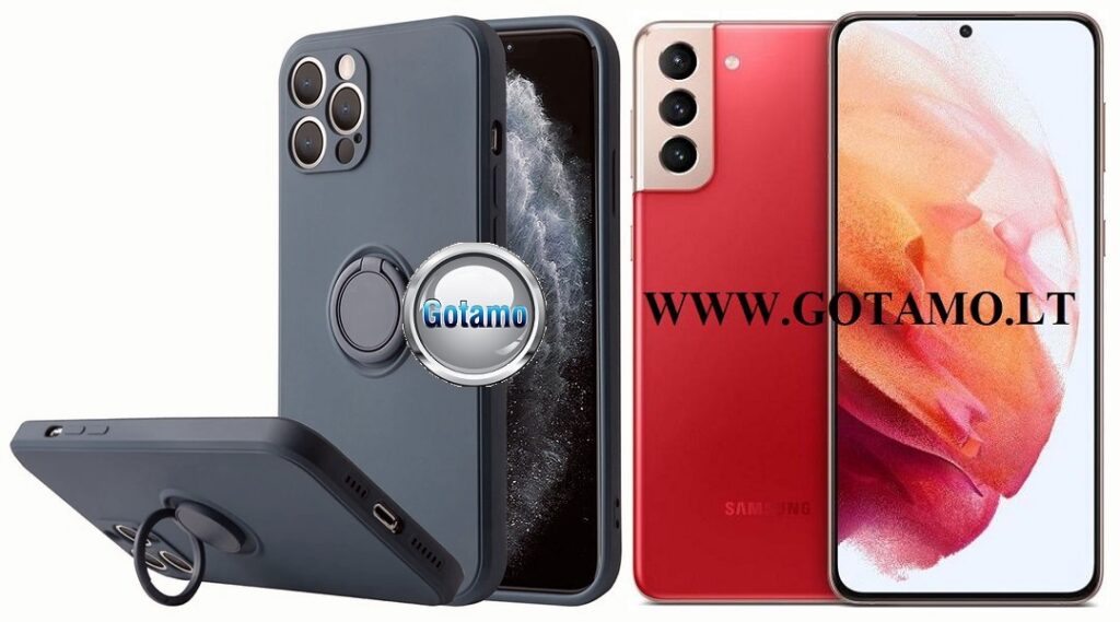 B-Hold dėklas Samsung Galaxy S21+ 5G mobiliajam mėlynos spalvos