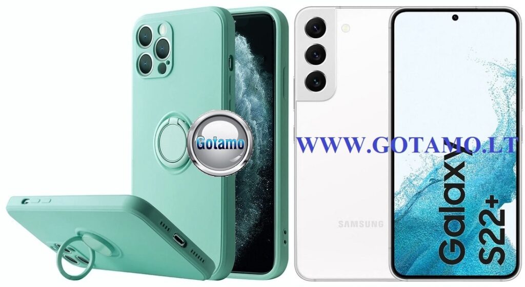 B-Hold dėklas Samsung Galaxy S22+ 5G mobiliajam mėtinės spalvos