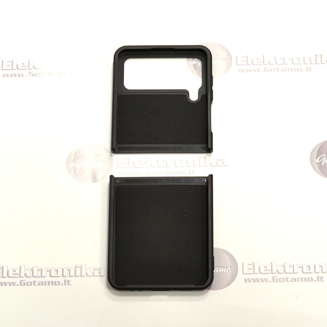 B-Hold dėklas nugarėlė Samsung Galaxy Z Flip 4 mobiliajam telefonui juodos spalvos 3 B-Hold dėklas Samsung Galaxy Z Flip 4 mobiliajam – nuotrauka 3