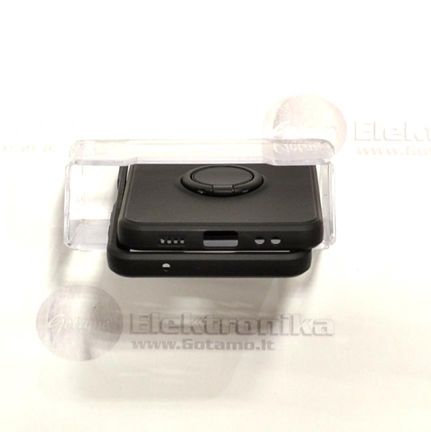 B-Hold dėklas nugarėlė Samsung Galaxy Z Flip 4 mobiliajam telefonui juodos spalvos 4 B-Hold dėklas Samsung Galaxy Z Flip 4 mobiliajam – nuotrauka 4