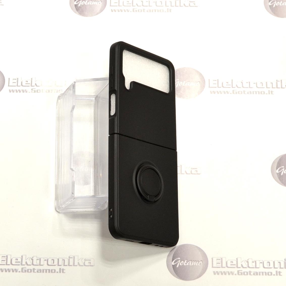 B-Hold dėklas nugarėlė Samsung Galaxy Z Flip 4 mobiliajam telefonui juodos spalvos 5 B-Hold dėklas Samsung Galaxy Z Flip 4 mobiliajam – nuotrauka 5
