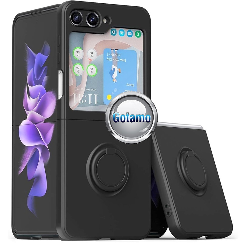 B-Hold dėklas Samsung Galaxy Z Flip 5 juodos spalvos