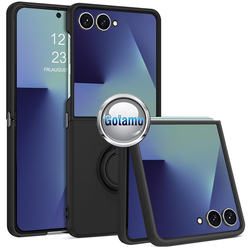 B-Hold dėklas Samsung Galaxy Z Flip 7 juodos spalvos