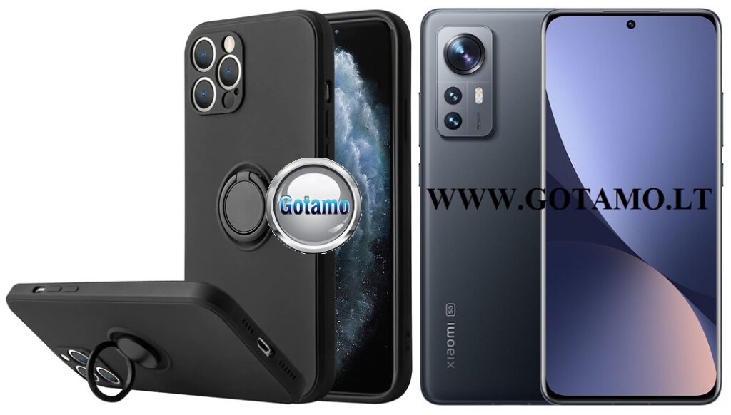 B-Hold dėklas nugarėlė Xiaomi 12, Xiaomi 12X, Xiaomi 12S mobiliajam telefonui juodos spalvos