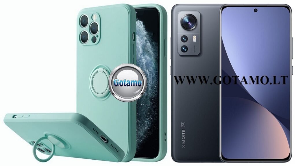 B-Hold dėklas nugarėlė Xiaomi 12, Xiaomi 12X, Xiaomi 12S mobiliajam telefonui mėtinės spalvos