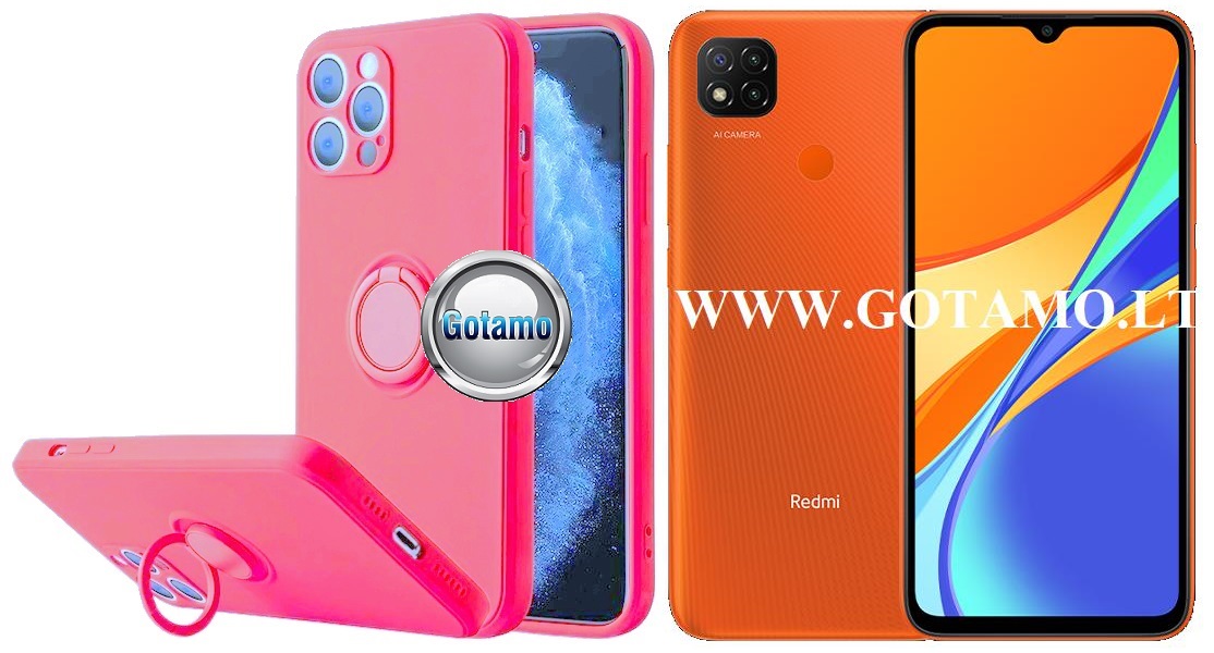 B-Hold dėklas nugarėlė Xiaomi Redmi 9C, Xiaomi Redmi 10A mobiliesiems telefonams ryškiai rožinės spalvos 1 B-Hold dėklas nugarėlė Xiaomi Redmi 9C, Xiaomi Redmi 10A mobiliesiems telefonams ryškiai rožinės spalvos