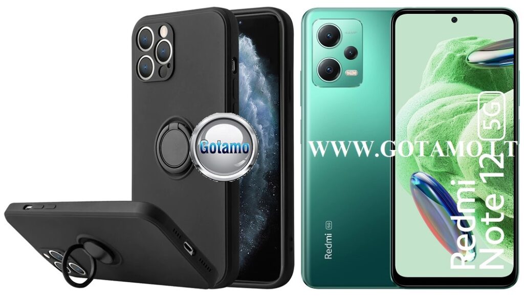 B-Hold dėklas nugarėlė Xiaomi Redmi Note 12, Xiaomi Poco X5 mobiliesiems telefonams juodos spalvos