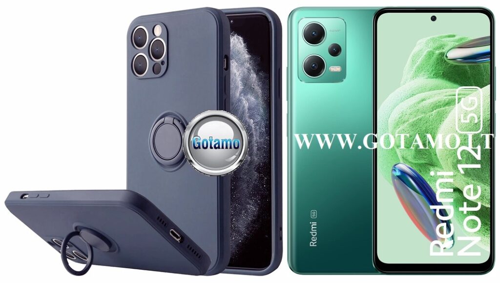 B-Hold dėklas nugarėlė Xiaomi Redmi Note 12, Xiaomi Poco X5 mobiliesiems telefonams tamsiai mėlynos spalvos