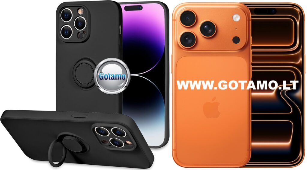 B hold plus deklas Apple iPhone 17 pro juodos