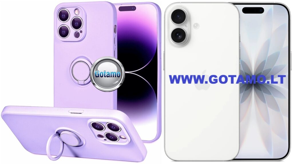 B hold plus deklas Apple iPhone 17 levandu violetines