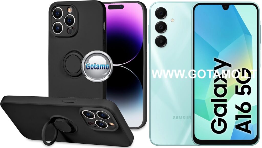 B-Hold Plus dėklas Samsung Galaxy A16 5G juodos spalvos