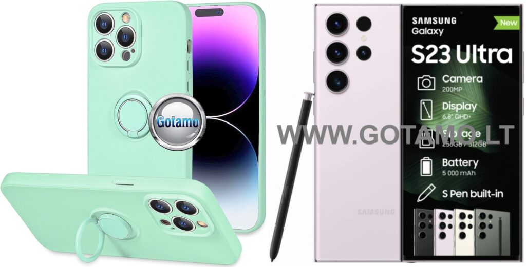 B-Hold Plus dėklas Samsung Galaxy S23 Ultra mėtinės spalvos