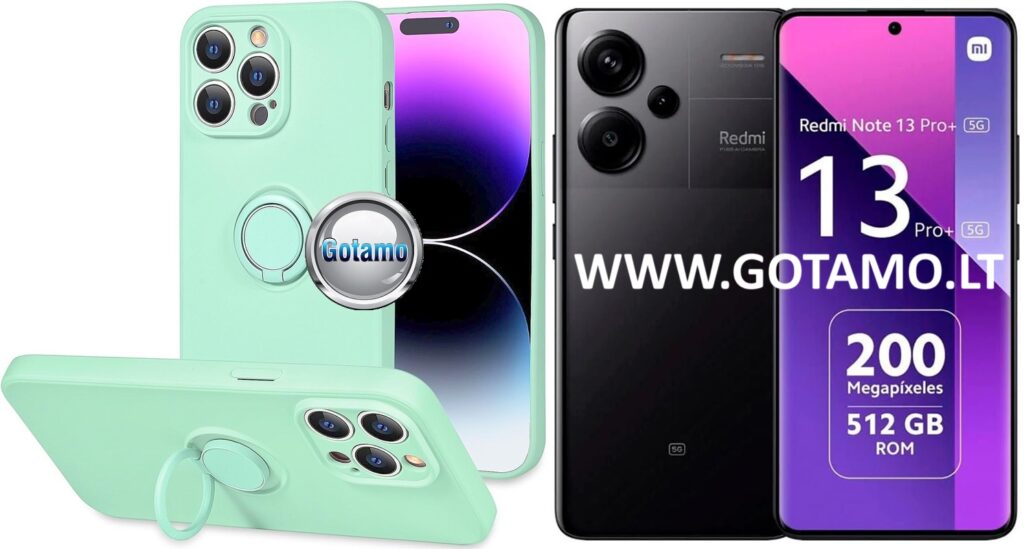 B-Hold Plus dėklas nugarėlė Xiaomi Redmi Note 13 Pro Plus telefonui mėtinės spalvos