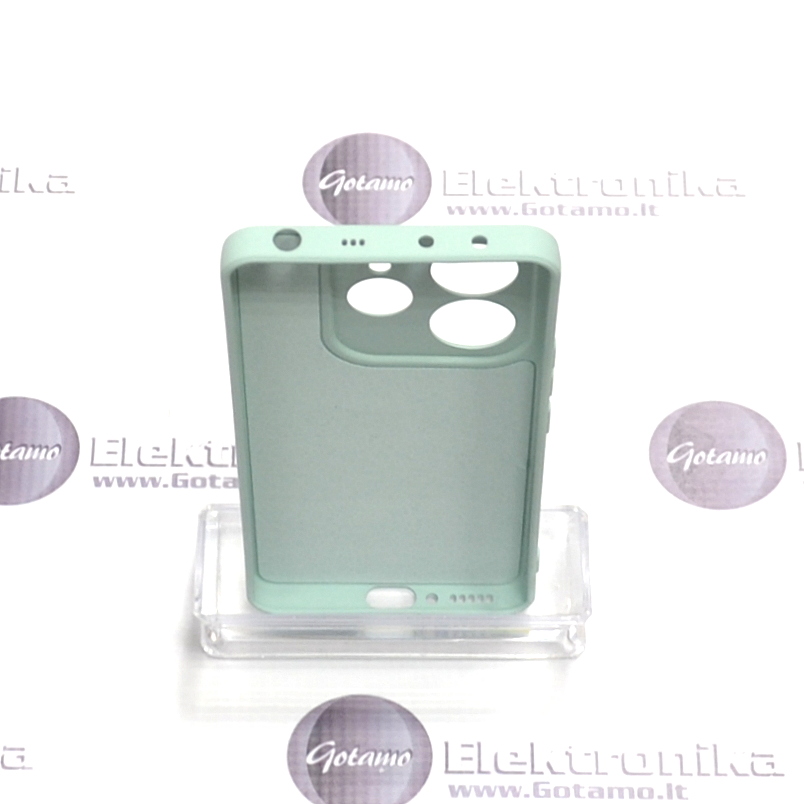 B-Hold Plus dėklas nugarėlė Xiaomi Redmi Note 14 5G telefonui mėtinės spalvos 4 B-Hold Plus dėklas nugarėlė Xiaomi Redmi Note 14 5G telefonui mėtinės spalvos - Image 4