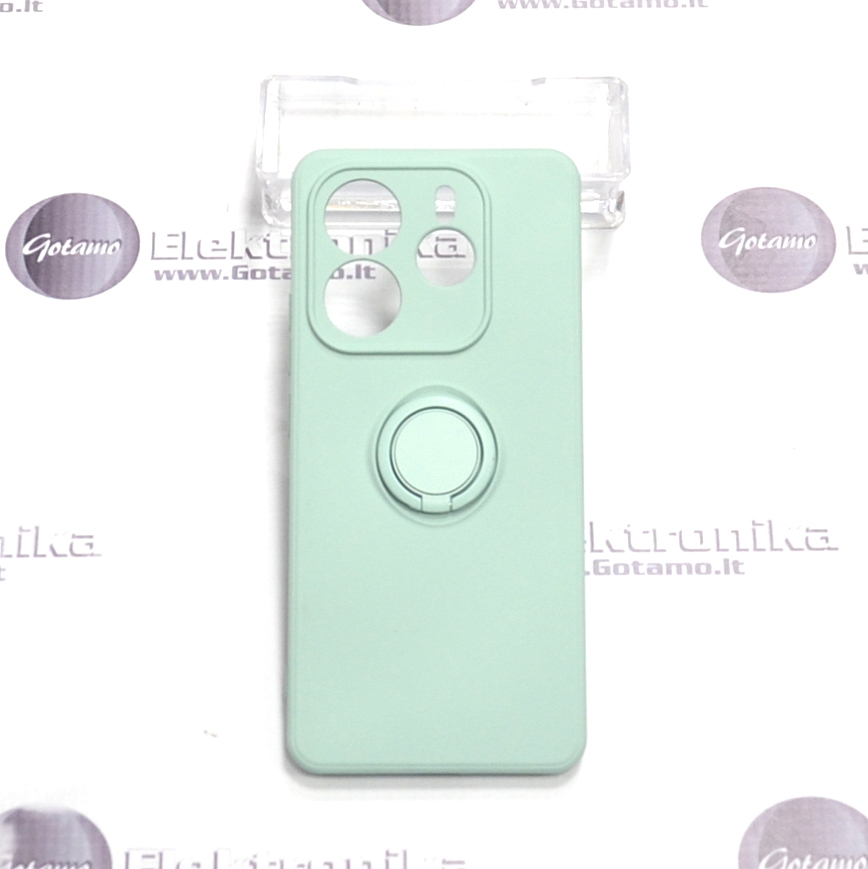 B-Hold Plus dėklas nugarėlė Xiaomi Redmi Note 14 5G telefonui mėtinės spalvos 2 B-Hold Plus dėklas nugarėlė Xiaomi Redmi Note 14 5G telefonui mėtinės spalvos - Image 2