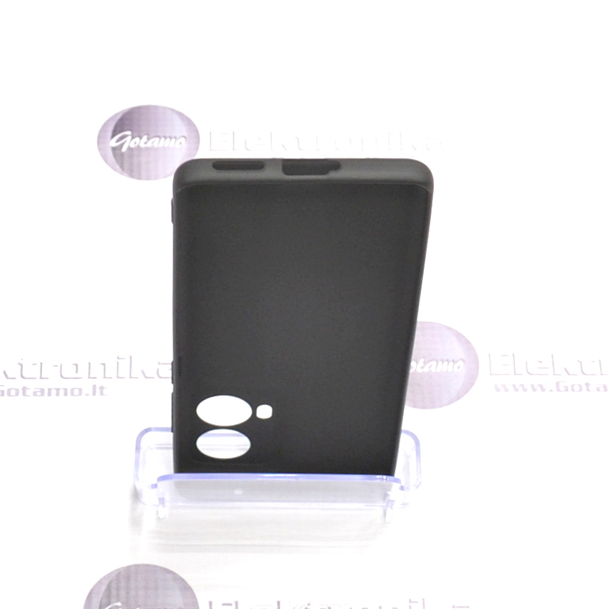 B-matte dėklas nugarėlė Motorola Moto G85 mobiliajam telefonui juodos spalvos 5 B-matte dėklas nugarėlė Motorola Moto G85 – 5 nuotrauka