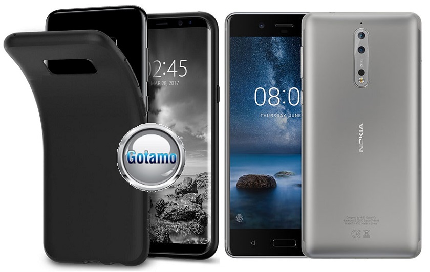 B-matte dėklas nugarėlė Nokia 8