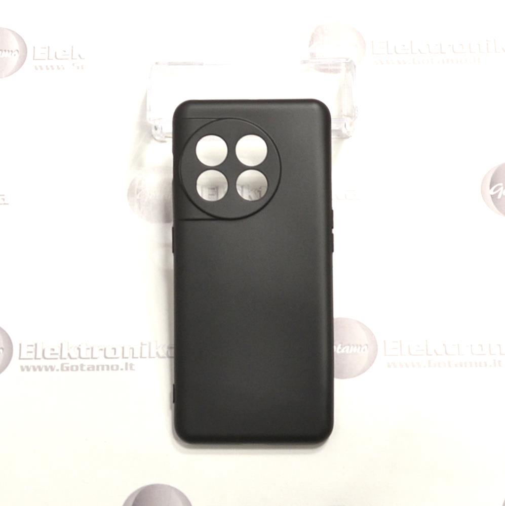 B-matte dėklas nugarėlė OnePlus 11 mobiliajam telefonui juodos spalvos 2 B-matte dėklas OnePlus 11 juodos spalvos