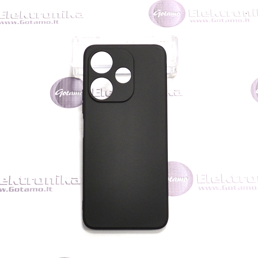 B-matte dėklas nugarėlė Xiaomi Redmi 13, Xiaomi Redmi 13 5G mobiliajam telefonui juodos spalvos 2 B-matte dėklas nugarėlė Xiaomi Redmi 13, Xiaomi Redmi 13 5G mobiliajam telefonui juodos spalvos - Image 2