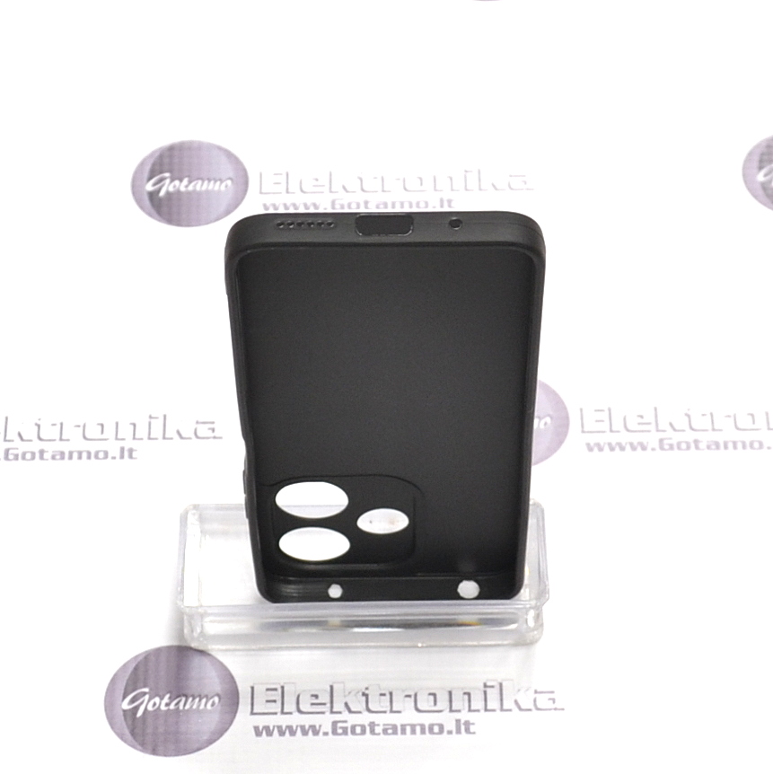 B-matte dėklas nugarėlė Xiaomi Redmi 13, Xiaomi Redmi 13 5G mobiliajam telefonui juodos spalvos 3 B-matte dėklas nugarėlė Xiaomi Redmi 13, Xiaomi Redmi 13 5G mobiliajam telefonui juodos spalvos - Image 3