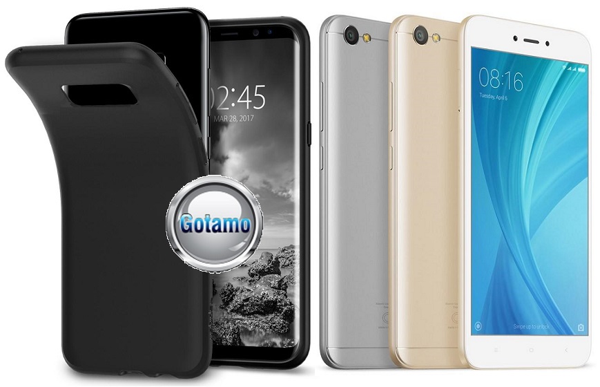 B-matte dėklas nugarėlė Xiaomi Redmi Note 5A mobiliesiems telefonams juodos spalvos