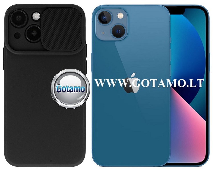 B private deklas Apple iPhone 13 juodos
