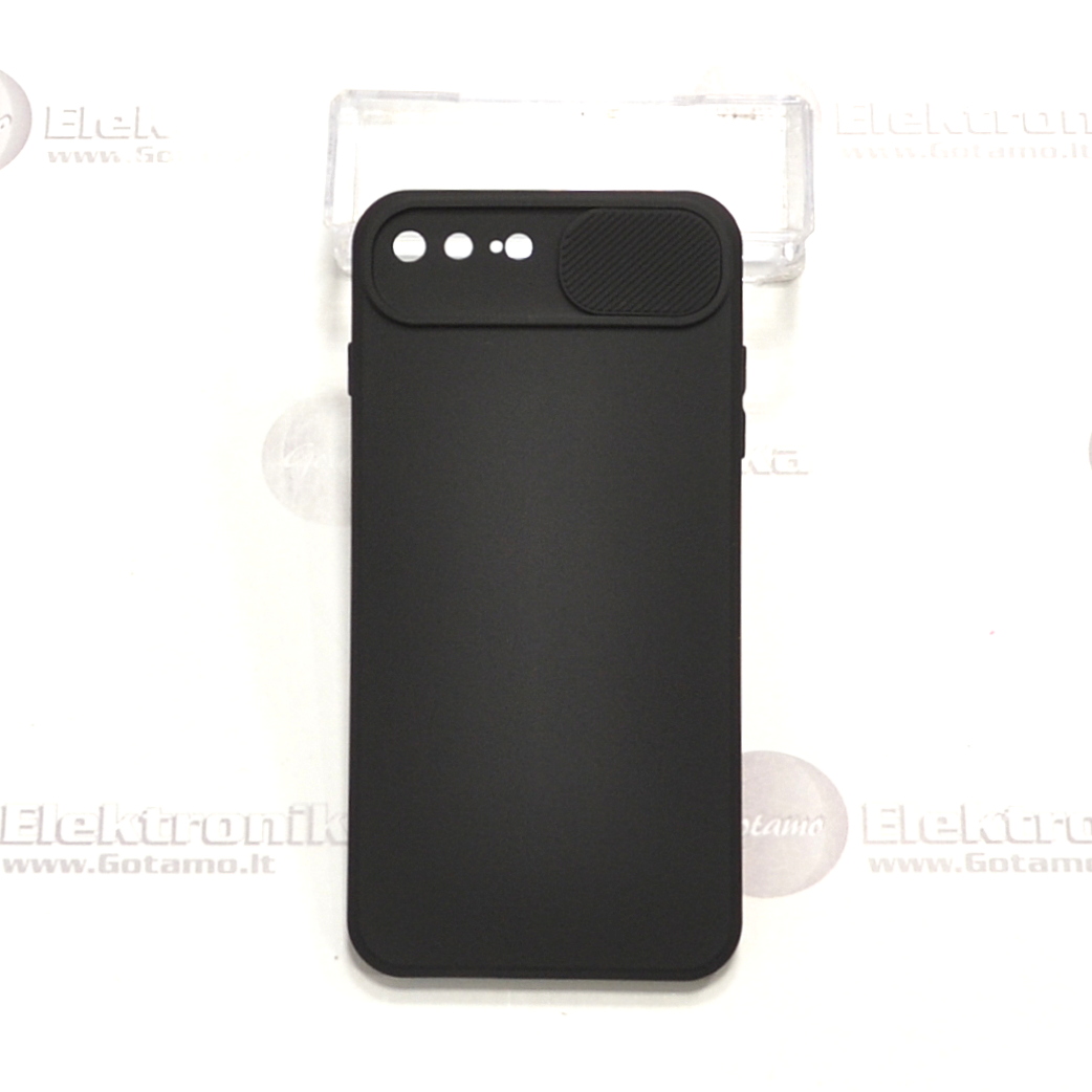 B-Private dėklas nugarėlė Apple iPhone 7 Plus, Apple iPhone 8 Plus mobiliesiems telefonams juodos spalvos 2 B private deklas Apple iPhone 7 plus 8 plus juodos 2