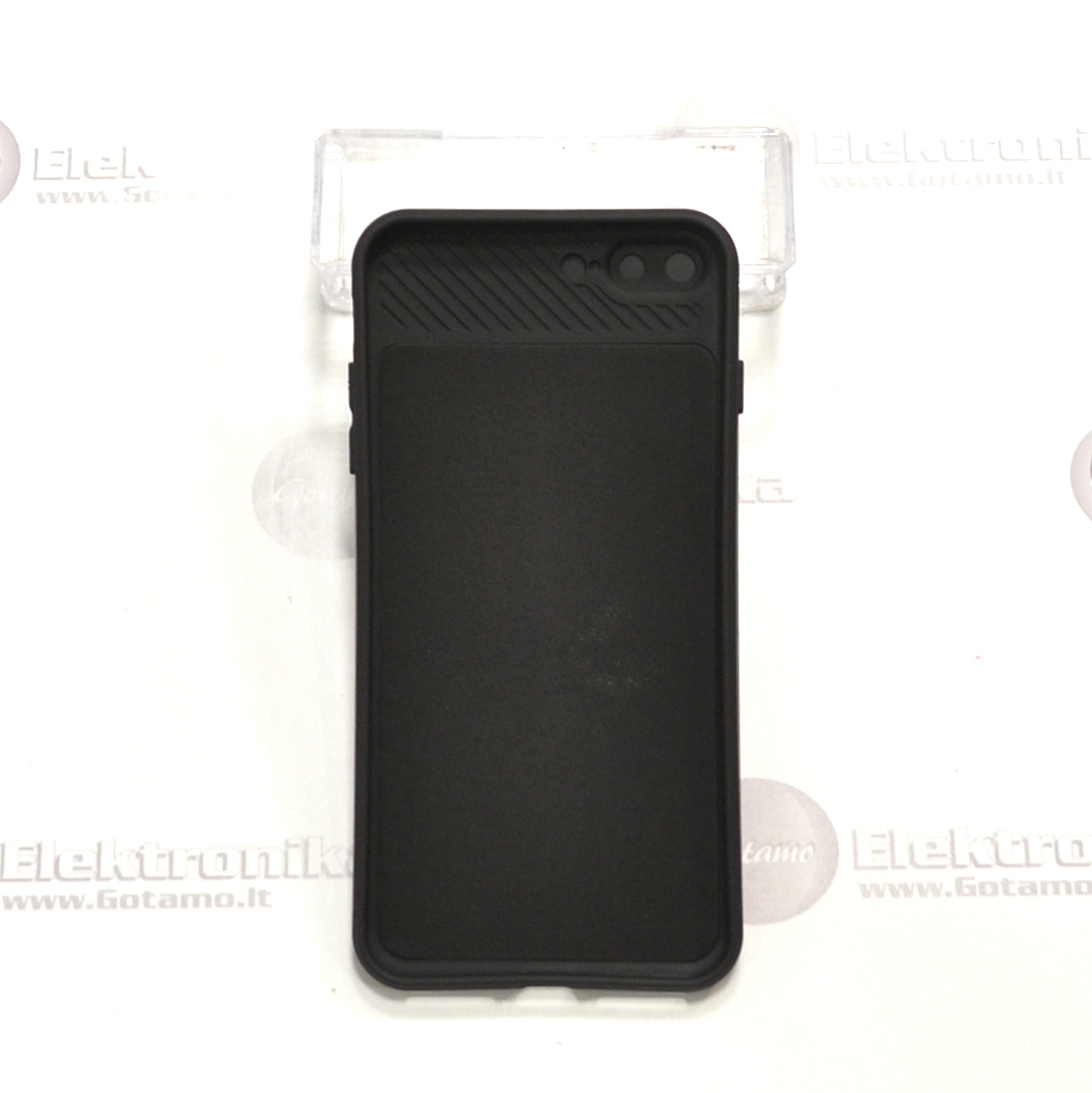 B-Private dėklas nugarėlė Apple iPhone 7 Plus, Apple iPhone 8 Plus mobiliesiems telefonams juodos spalvos 4 B private deklas Apple iPhone 7 plus 8 plus juodos 4
