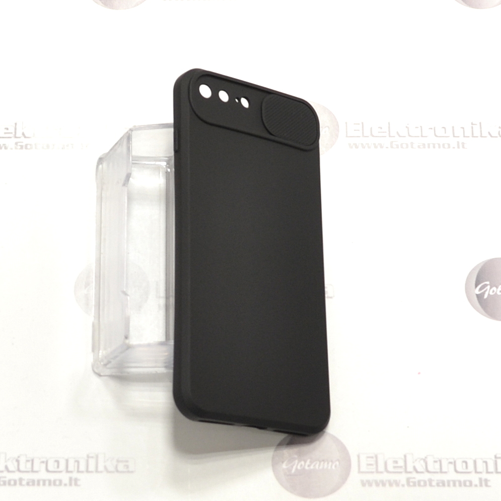 B-Private dėklas nugarėlė Apple iPhone 7 Plus, Apple iPhone 8 Plus mobiliesiems telefonams juodos spalvos 5 B private deklas Apple iPhone 7 plus 8 plus juodos 5