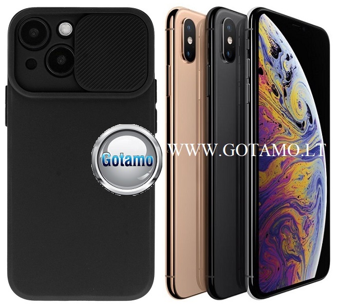 B private deklas Apple iPhone x xs juodos