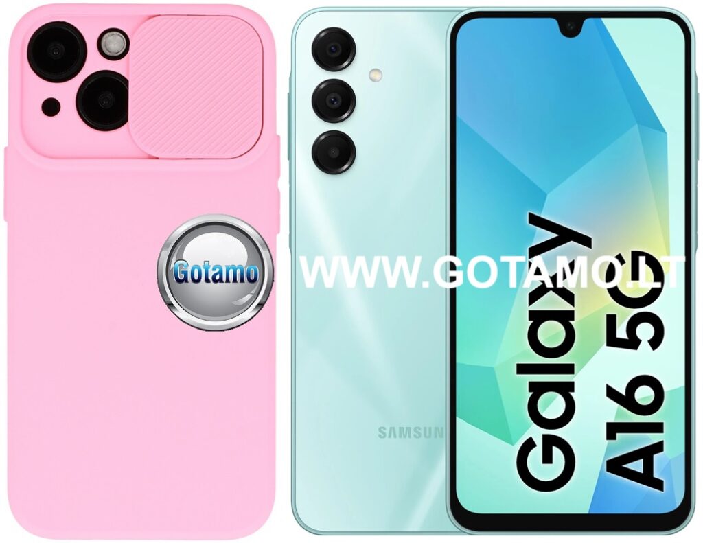 B-Private dėklas Samsung Galaxy A16 5G rožinės spalvos