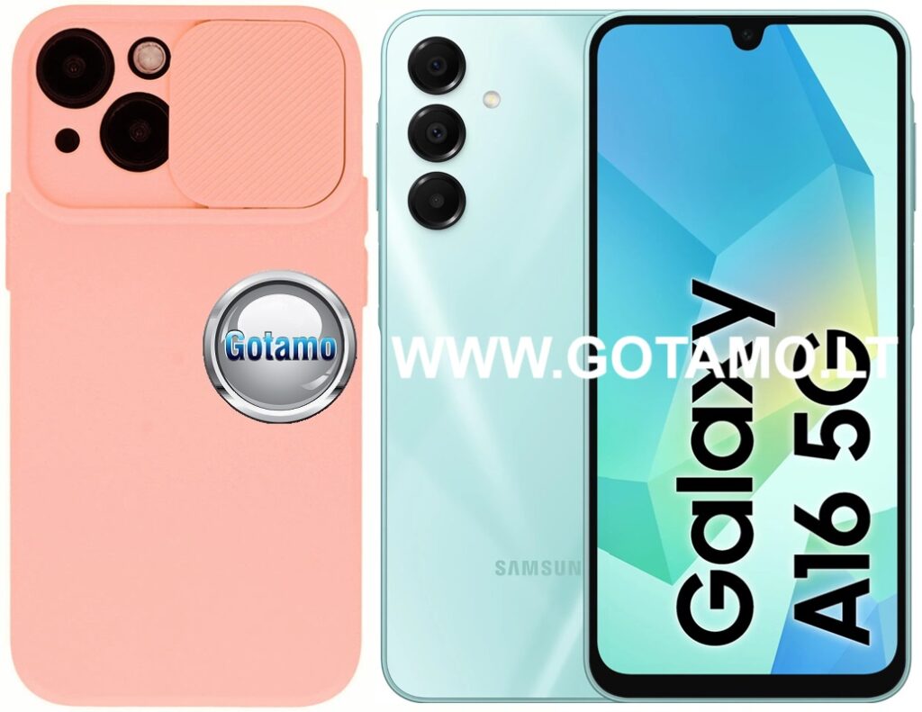 B-Private dėklas Samsung Galaxy A16 5G oranžinės spalvos