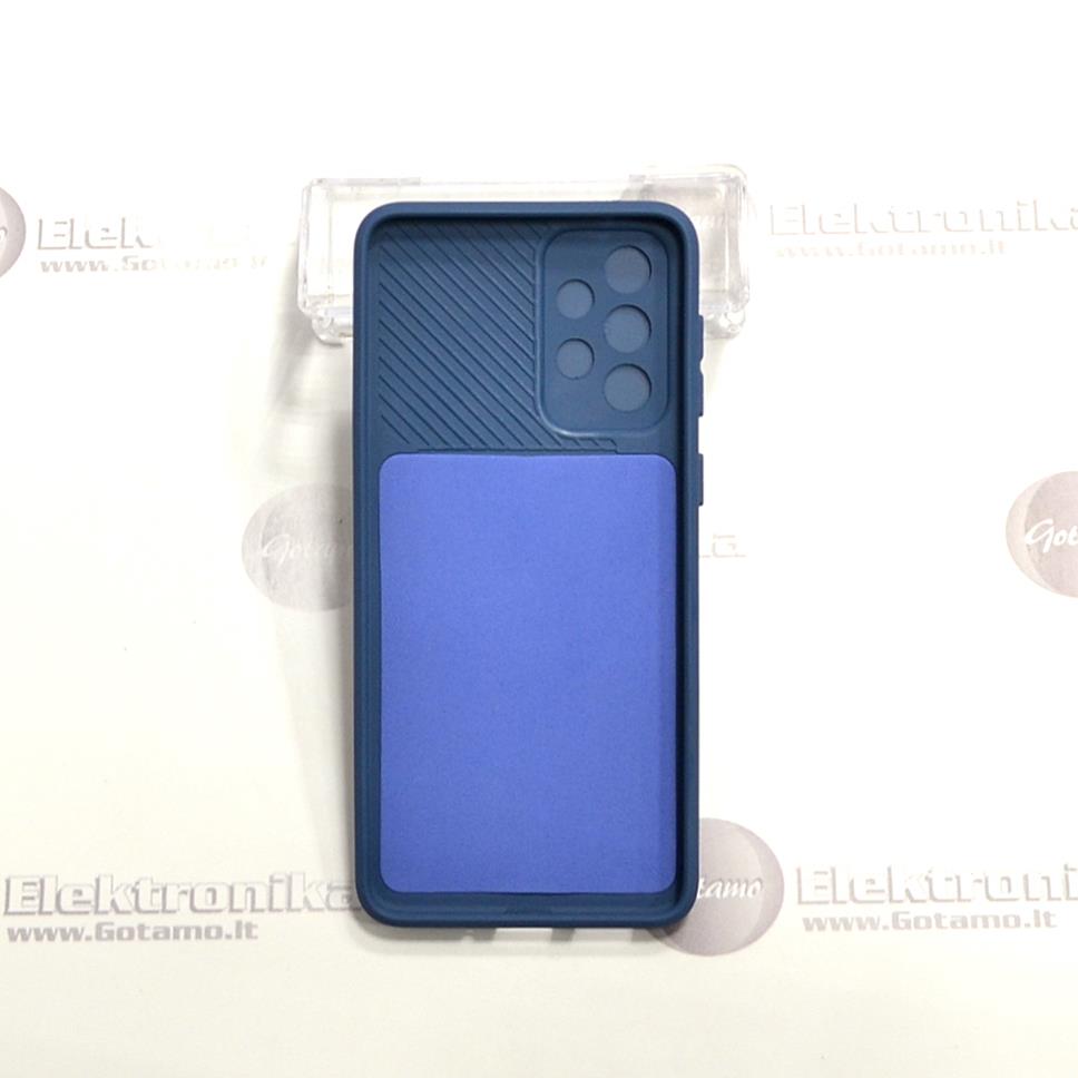 B-Private dėklas nugarėlė Samsung Galaxy A33 5G mobiliajam telefonui tamsiai mėlynos spalvos 4 B-Private dėklas Samsung Galaxy A33 5G mobiliajam – nuotrauka 4