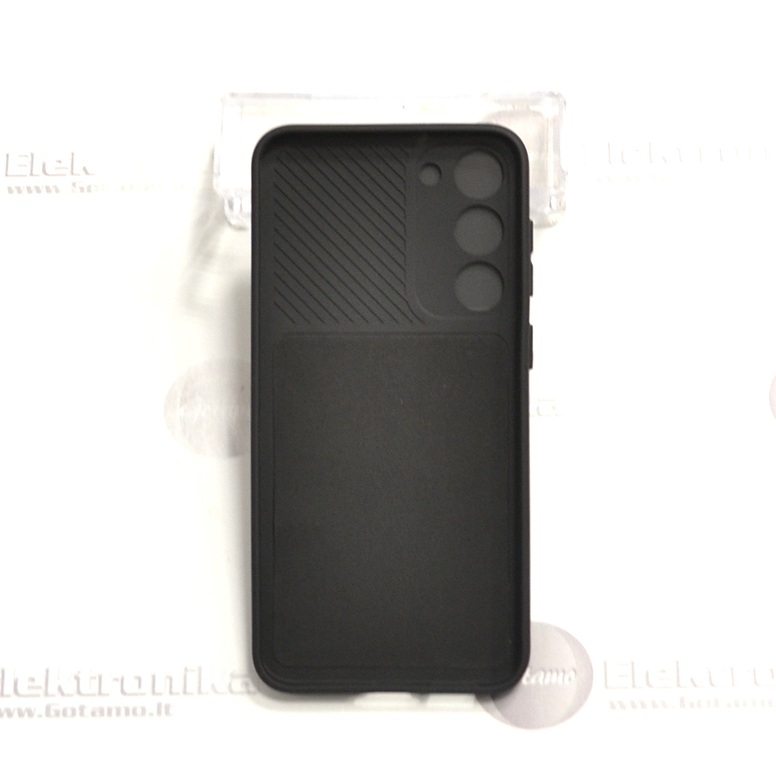 B-Private dėklas nugarėlė Samsung Galaxy S23+ (S23 Plus) mobiliajam telefonui juodos spalvos 4 B-Private dėklas Samsung Galaxy S23+ (S23 Plus) mobiliajam – nuotrauka 4