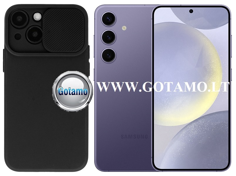 B-Private dėklas nugarėlė Samsung Galaxy S24 mobiliajam telefonui juodos spalvos 1 B-Private dėklas Samsung Galaxy S24 mobiliajam juodos spalvos