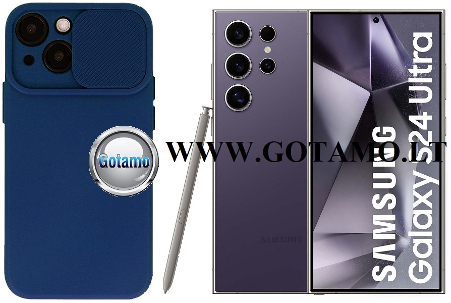 B-Private dėklas Samsung Galaxy S24 Ultra mobiliajam mėlynos spalvos