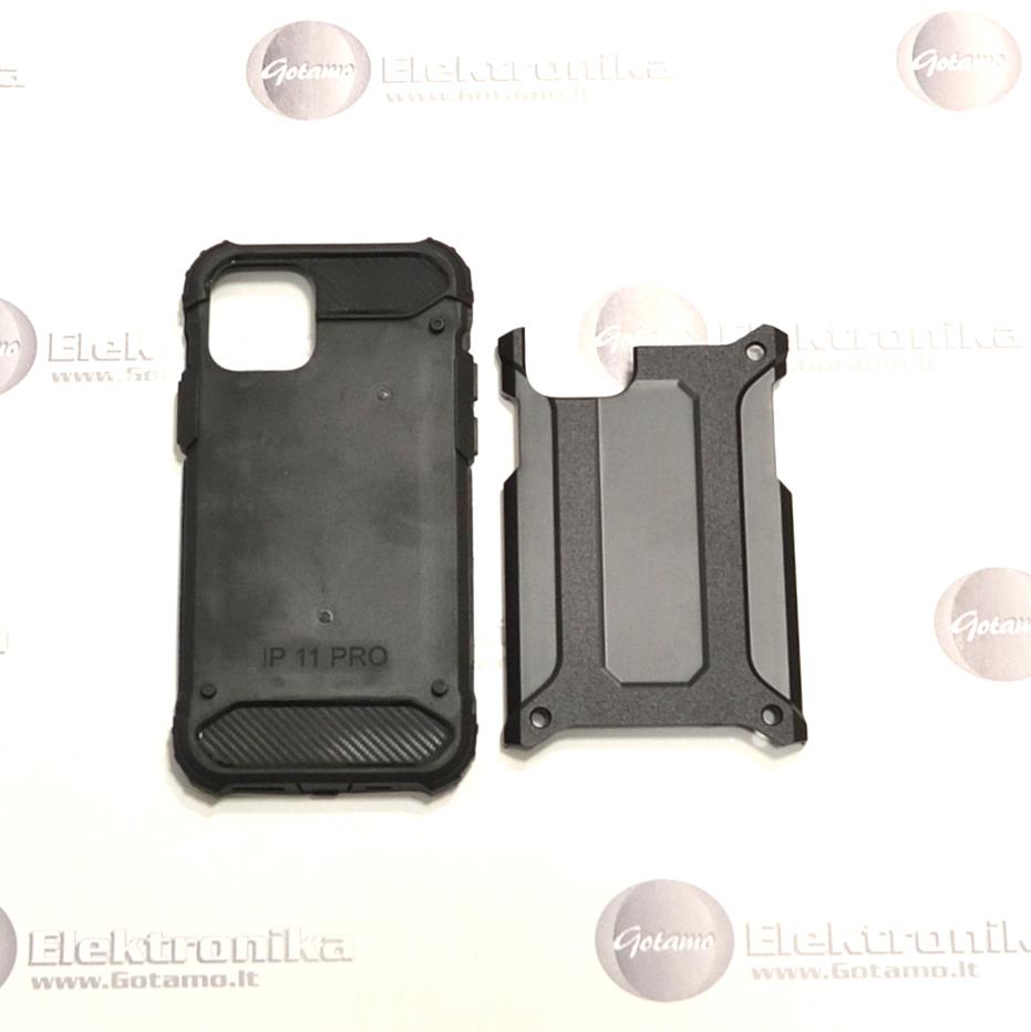 B-Safe dėklas nugarėlė šarvai Apple iPhone 11 Pro mobiliesiems telefonams juodos spalvos 6 B safe deklas sarvai Apple iPhone 11 pro juodos 6