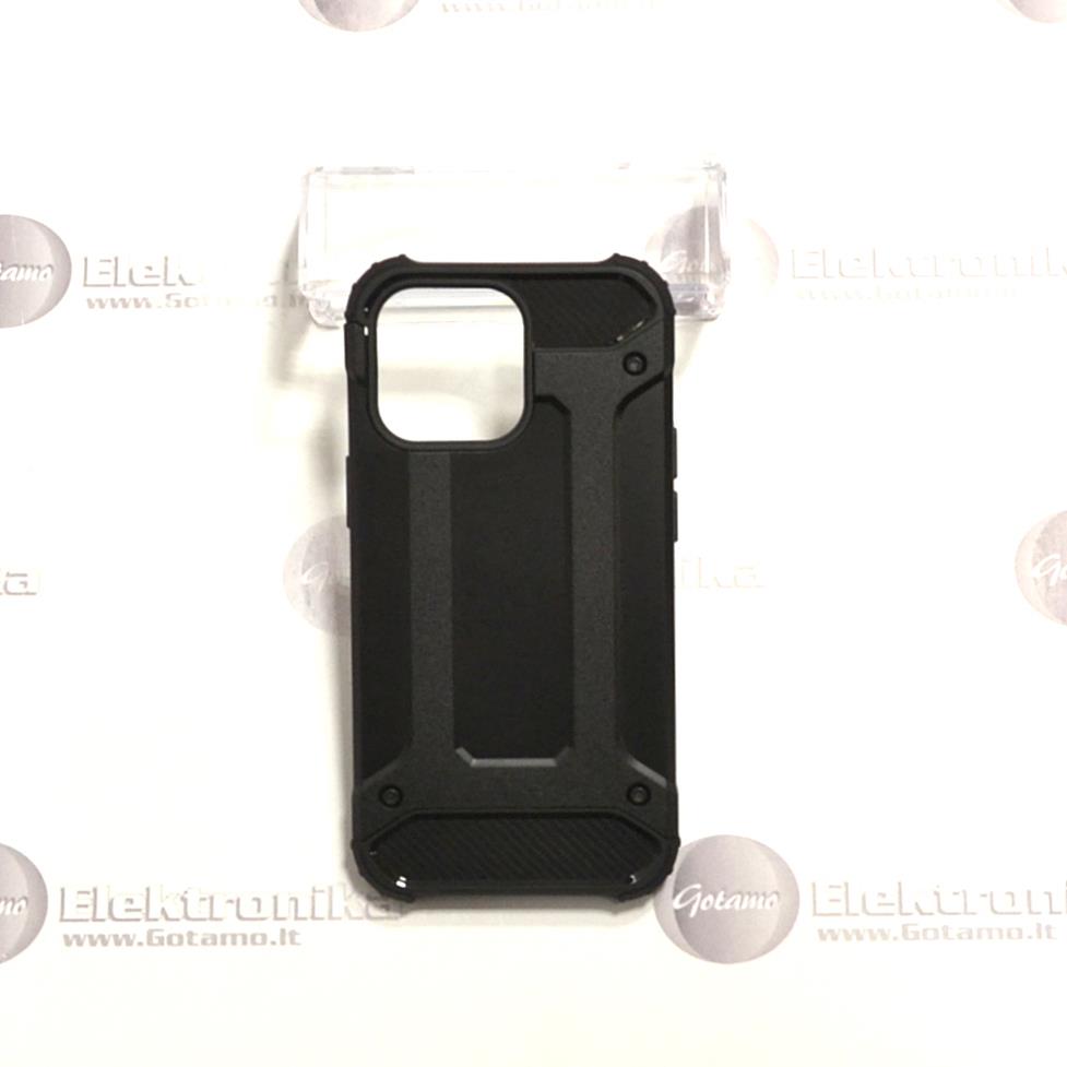 B-Safe dėklas nugarėlė šarvai Apple iPhone 13 Pro mobiliesiems telefonams juodos spalvos 2 B safe deklas sarvai Apple iPhone 13 pro juodos 2
