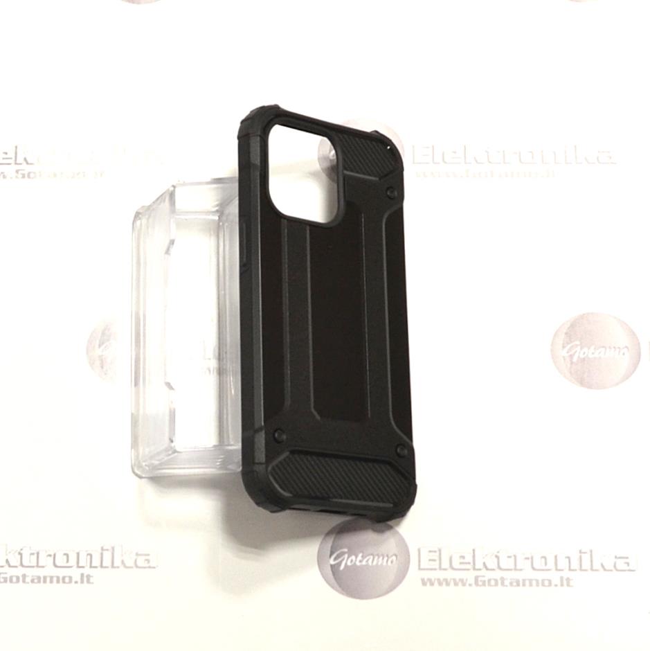 B-Safe dėklas nugarėlė šarvai Apple iPhone 13 Pro mobiliesiems telefonams juodos spalvos 4 B safe deklas sarvai Apple iPhone 13 pro juodos 4