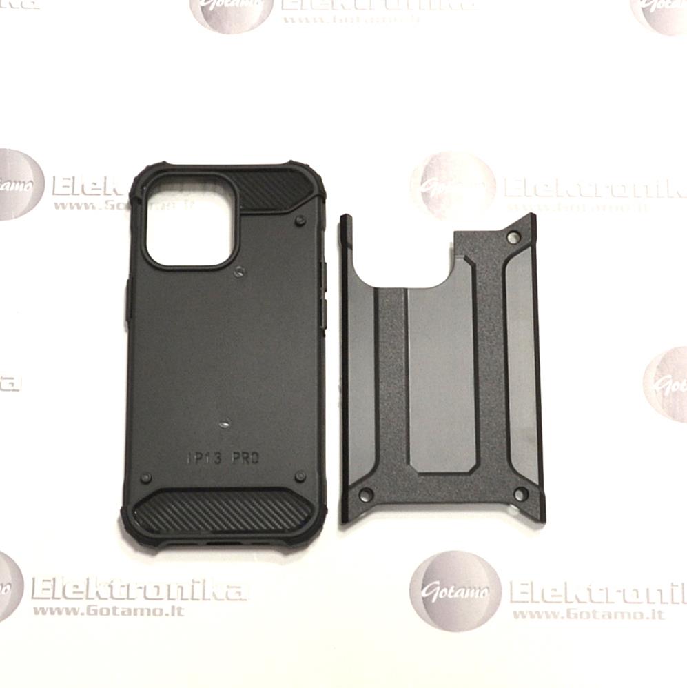B-Safe dėklas nugarėlė šarvai Apple iPhone 13 Pro mobiliesiems telefonams juodos spalvos 5 B safe deklas sarvai Apple iPhone 13 pro juodos 5