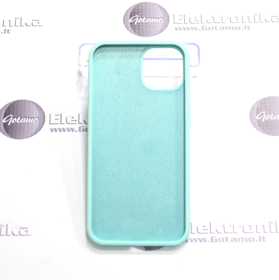 B-Soft dėklas nugarėlė Apple iPhone 13 telefonui mėtinės spalvos 3 B soft deklas Apple iPhone 13 metines 3