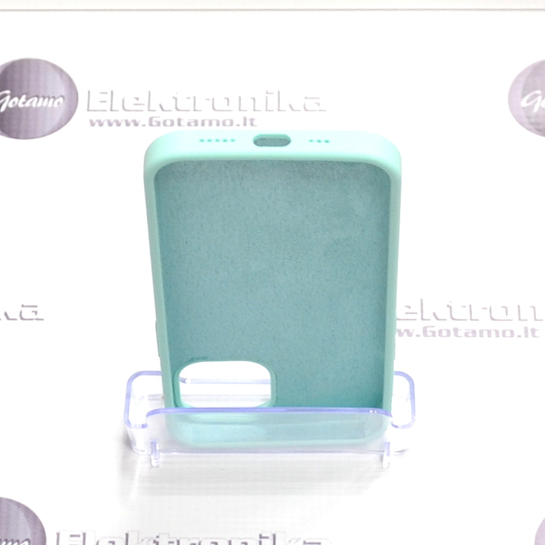 B-Soft dėklas nugarėlė Apple iPhone 13 telefonui mėtinės spalvos 4 B soft deklas Apple iPhone 13 metines 4