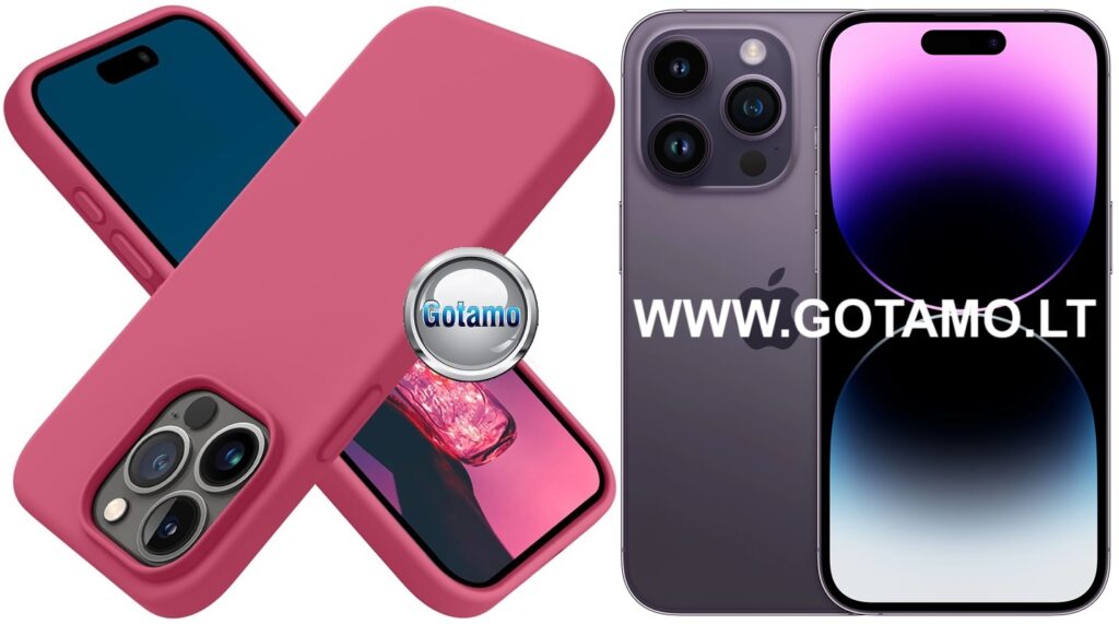 B soft deklas Apple iPhone 14 pro max bordo