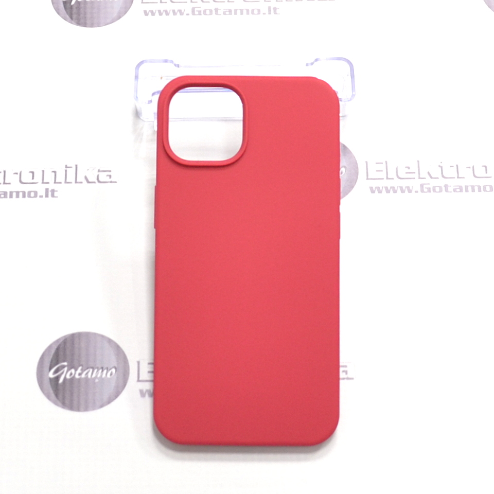 B-Soft dėklas nugarėlė Apple iPhone 14 telefonui bordo spalvos 2 B soft deklas Apple iPhone 14 bordo 2