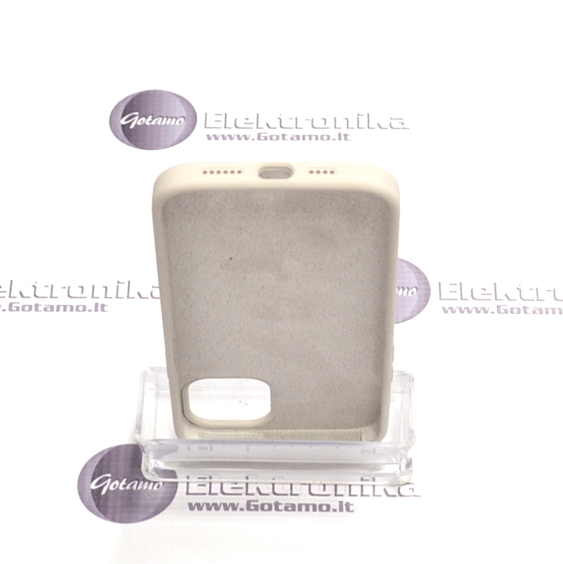 B-Soft dėklas nugarėlė Apple iPhone 15 Plus mobiliajam telefonui pilkos spalvos 4 B soft deklas Apple iPhone 15 plus pilkos 4