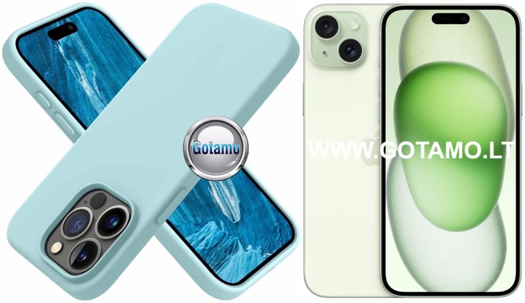 B soft deklas Apple iPhone 15 plus metines