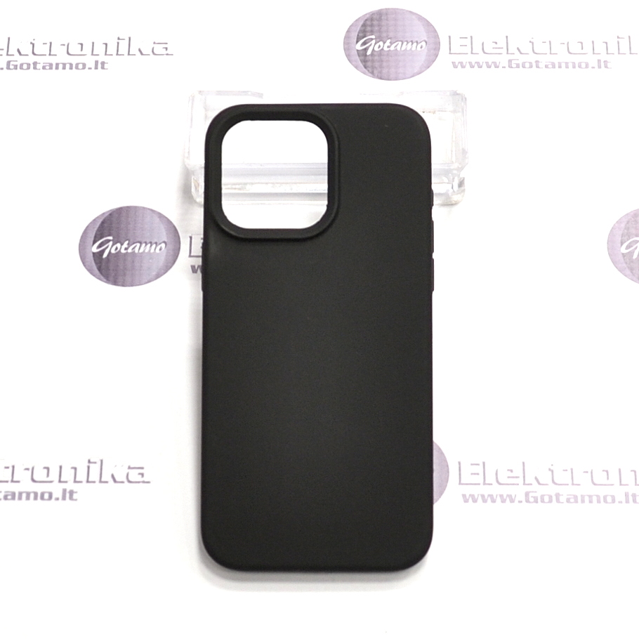 B-Soft dėklas nugarėlė Apple iPhone 15 Pro Max mobiliajam telefonui juodos spalvos 2 B soft deklas Apple iPhone 15 pro max juodos 2