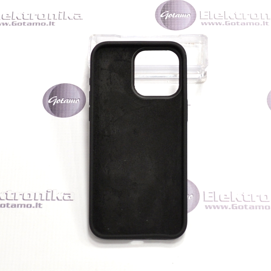 B-Soft dėklas nugarėlė Apple iPhone 15 Pro Max mobiliajam telefonui juodos spalvos 3 B soft deklas Apple iPhone 15 pro max juodos 3